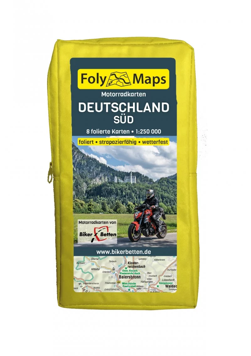 Motorradkarten Deutschland